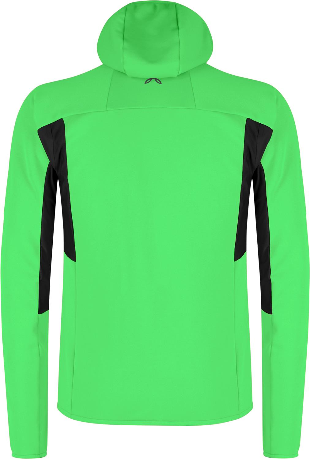 Montura - SMOOTH 2 HOODED MAGLIA — VIBE GREEN — Vista posteriore 3