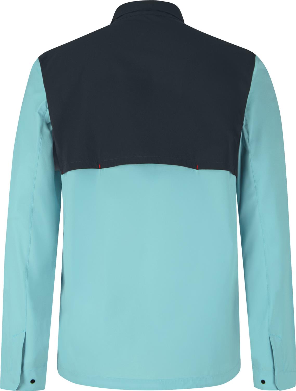 Montura - VERSANTE L/S SHIRT — CRYSTAL BLUE — Vista posteriore 3