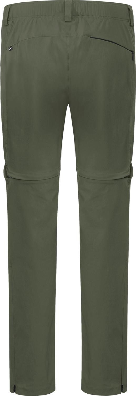 Montura - ROUTE ZIP OFF PANTS — VERDE SALVIA — Vista posteriore 3