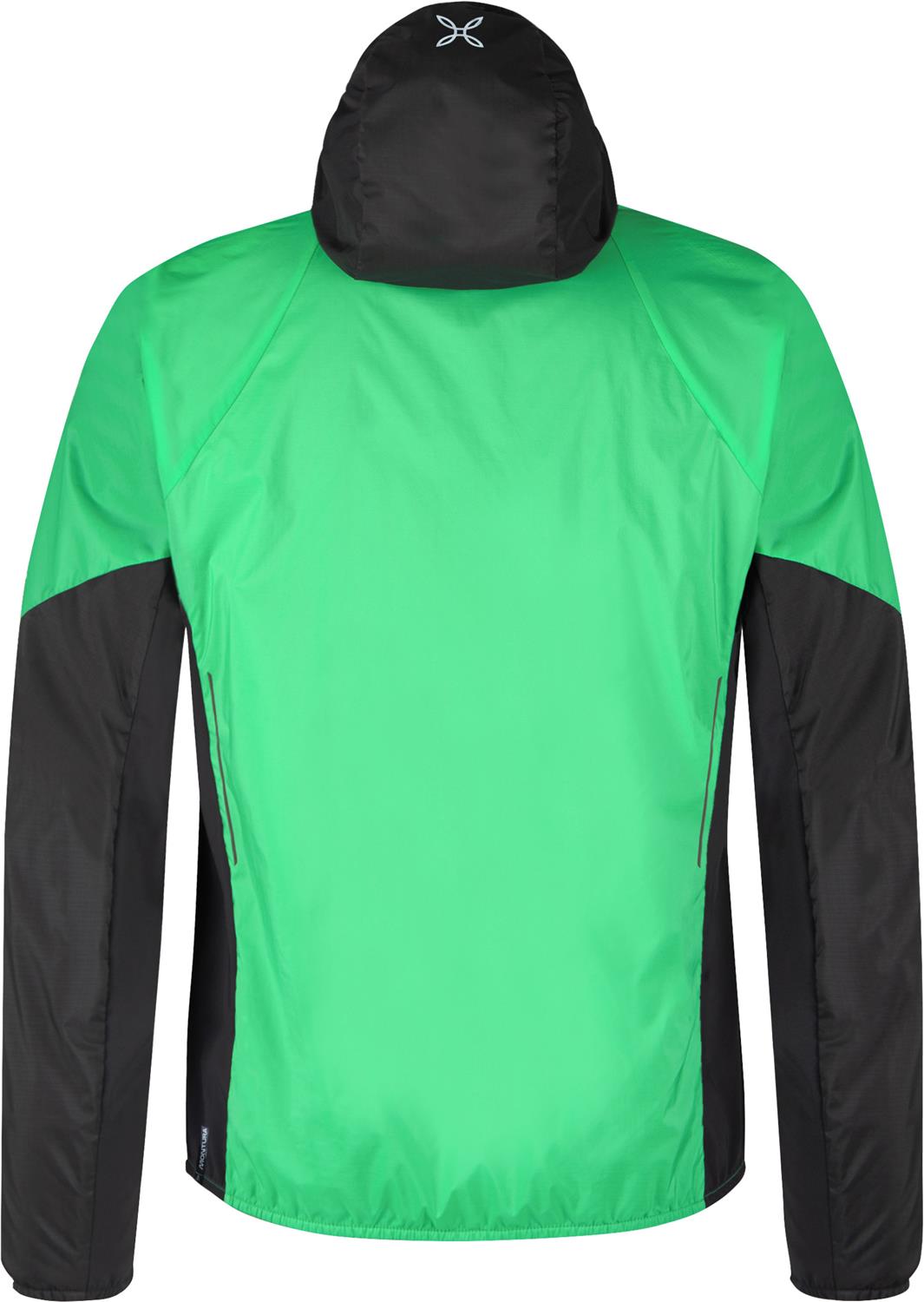 Montura - TRACCIA OCTA HOODED JACKET — VIBE GREEN — Vista posteriore 3