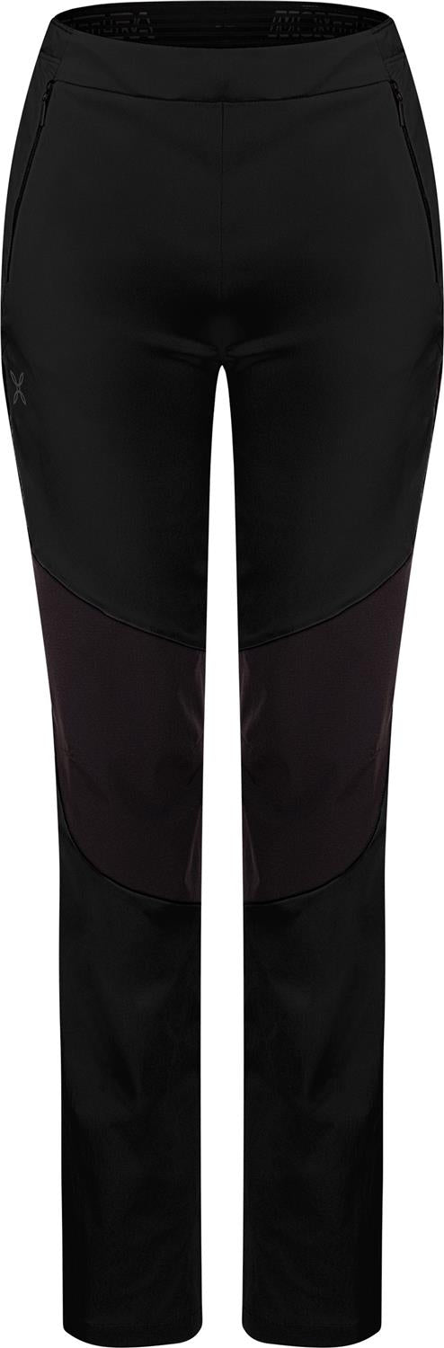 Montura - ROUTE MIX PANTS WOMAN — BLACK — Vista frontale 1