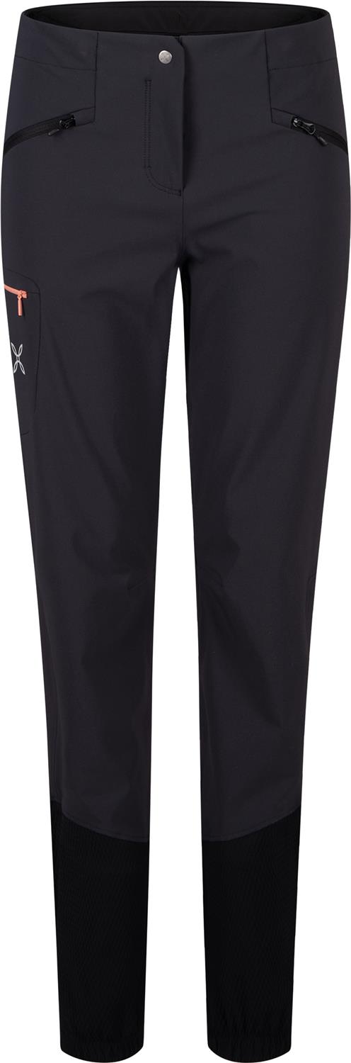 Montura - VERTIGO ALLROUND PANTS WOMAN — ANTRACITE/MELON — Vista frontale 1
