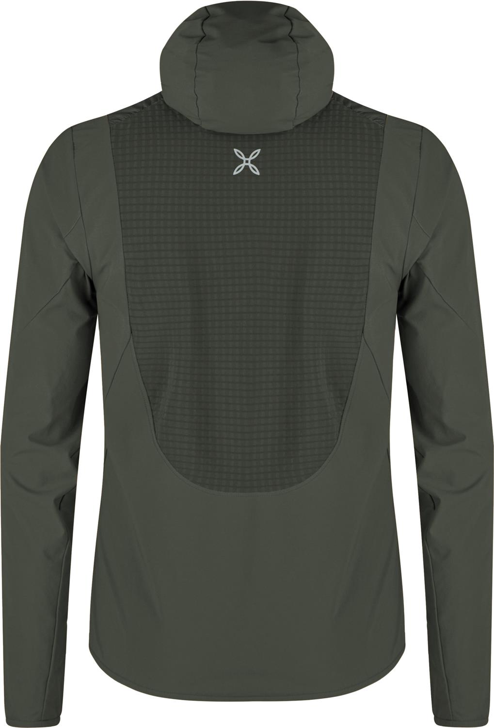 Montura - TRACE HYBRID JACKET — VERDE SALVIA/VERDE LIME — Vista posteriore 3