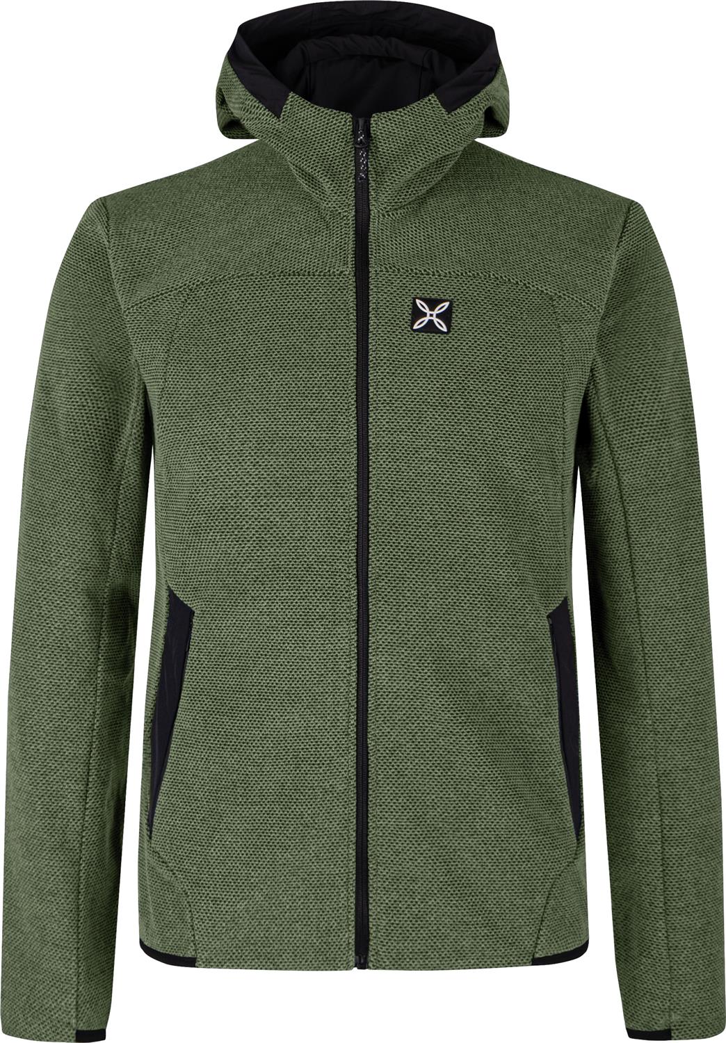 Montura - ARGO HOODED MAGLIA — VERDE SALVIA — Vista frontale 1