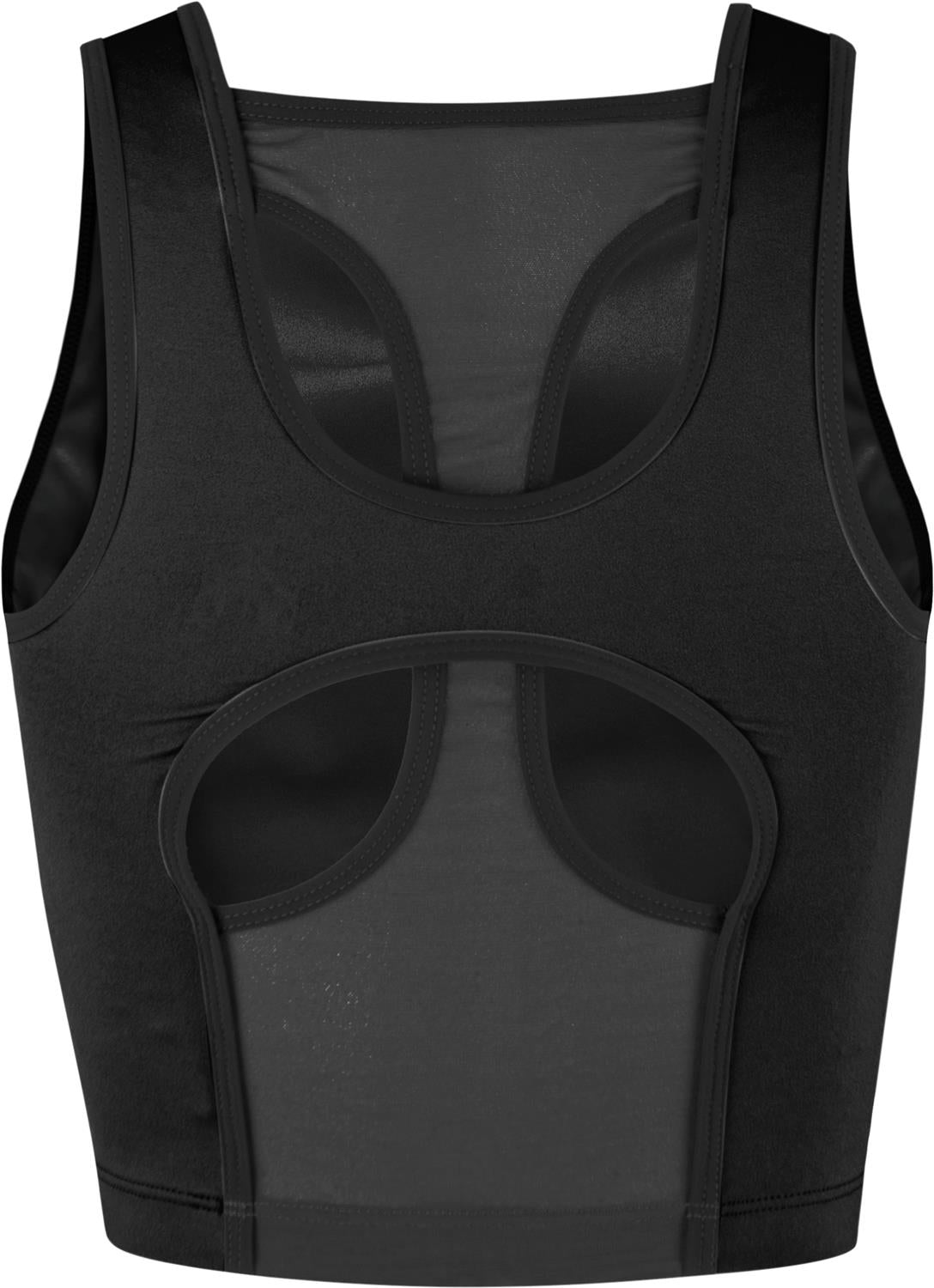 Montura - CRIMP LOGO TOP WOMAN — BLACK — Vista posteriore 2