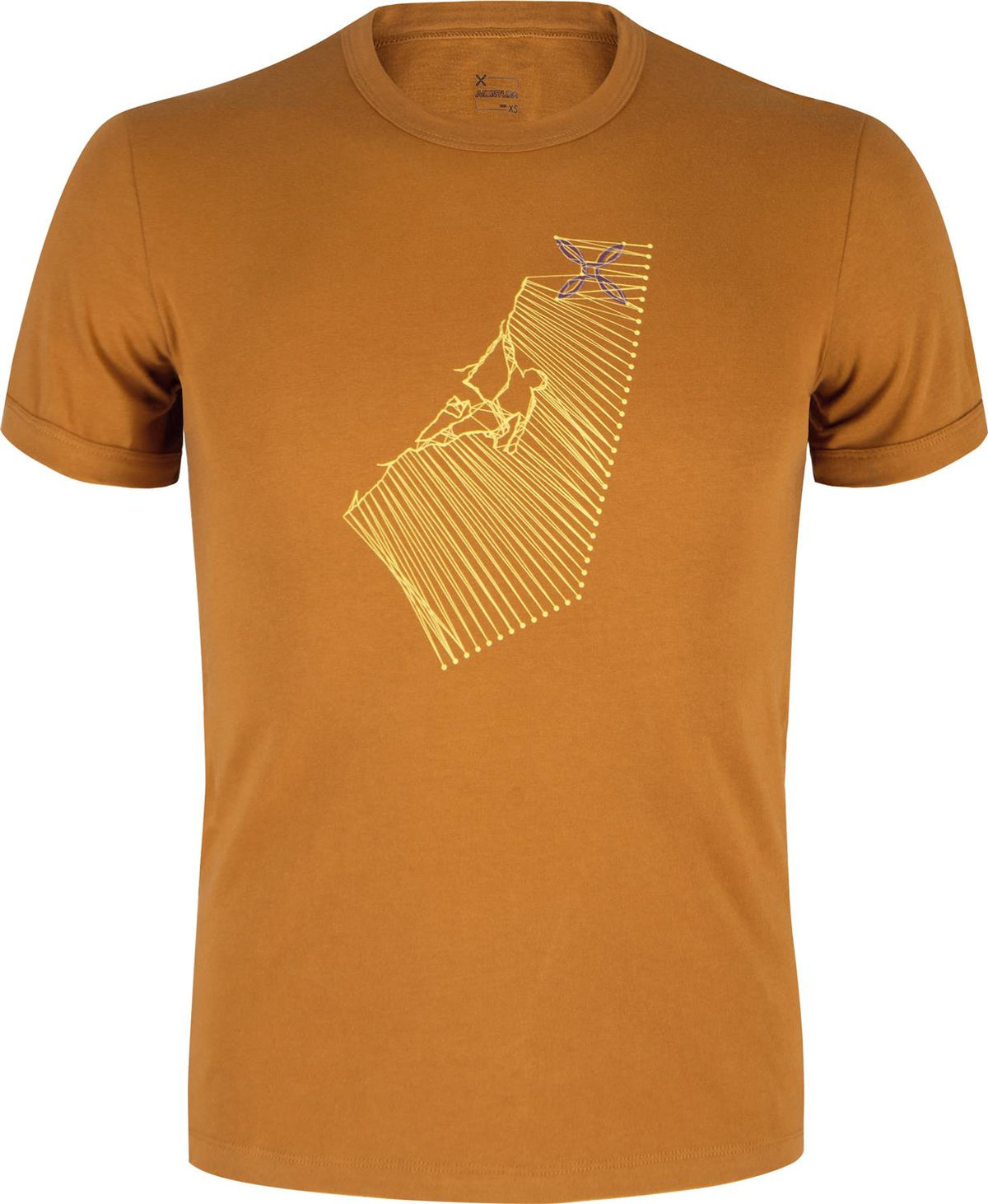 Montura - WIRE T-SHIRT — BRONZE BROWN — Vista frontale 1