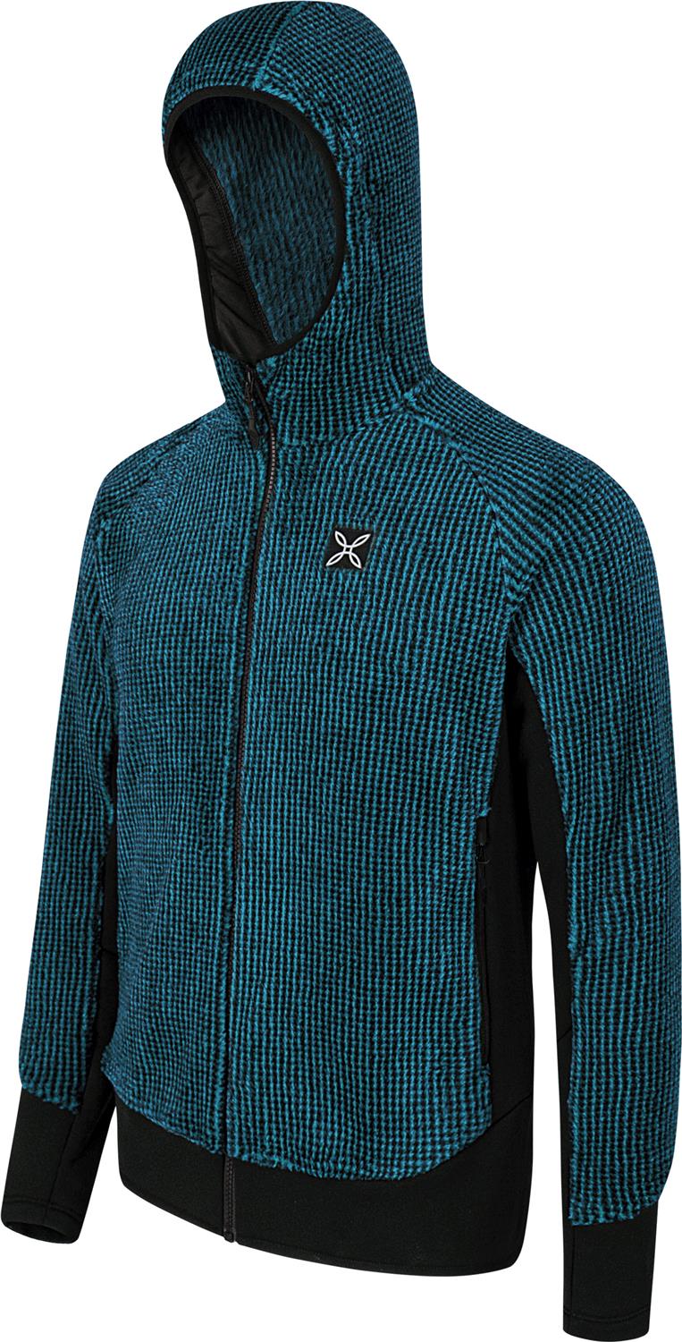 Montura - REMIX FLEECE JACKET — STEEL BLUE — Immagine 2