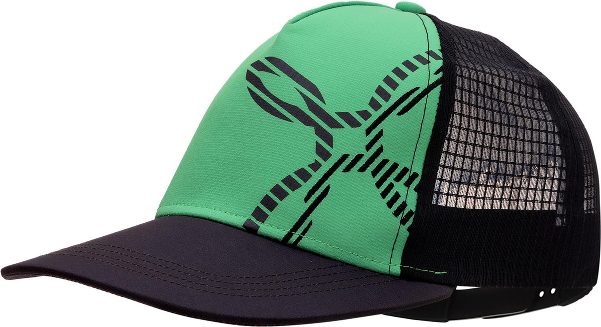 Montura - LOGO PRINT CAP — VIBE GREEN — Vista frontale 1