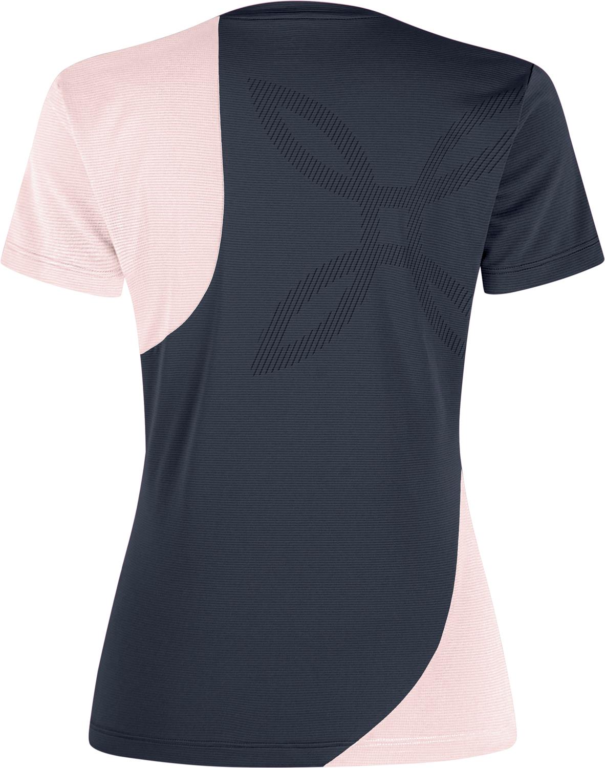 Montura - MIX-UP T-SHIRT WOMAN — GRAPHITE BLUE/LIGHT ROSE — Vista posteriore 2