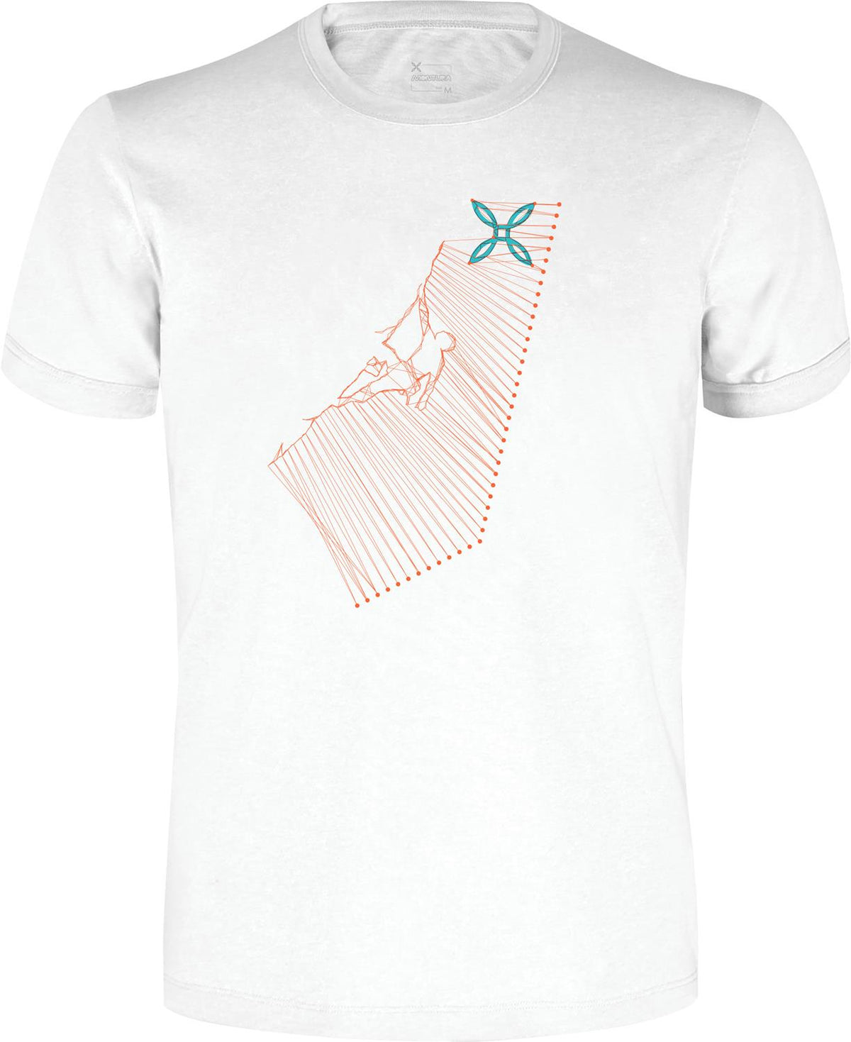 Montura - WIRE T-SHIRT — WHITE — Vista frontale 1