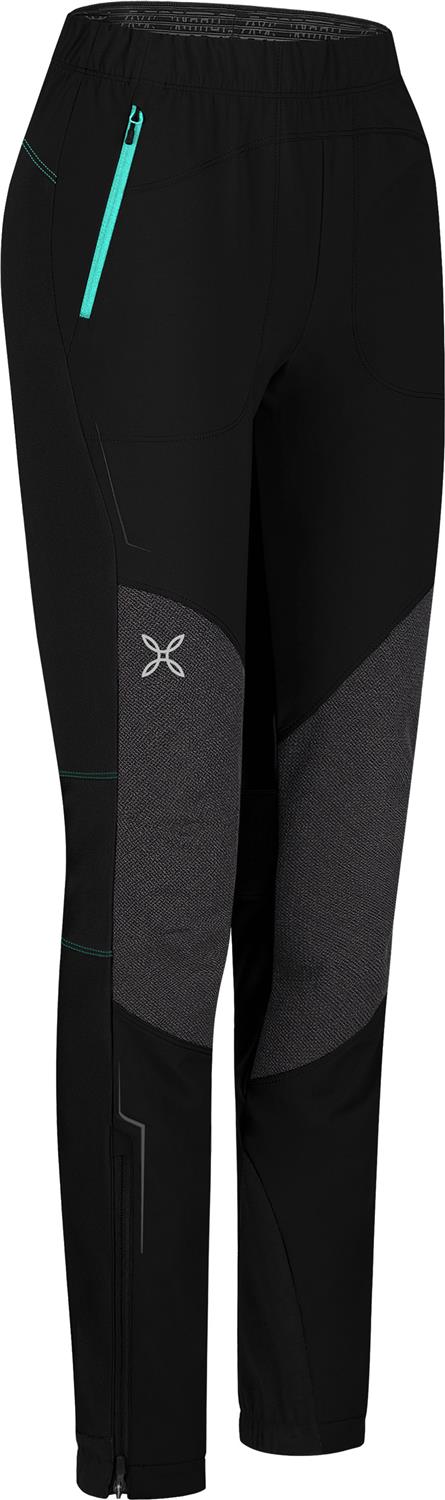 Montura - VERTIGO 2 PANTS WOMAN — BLACK/BRIGHT TEAL — Immagine 3