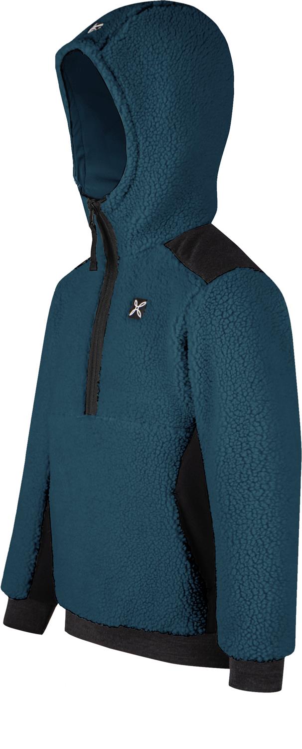 Montura - SHERPA HALF ZIP MAGLIA KIDS — STEEL BLUE — Immagine 2