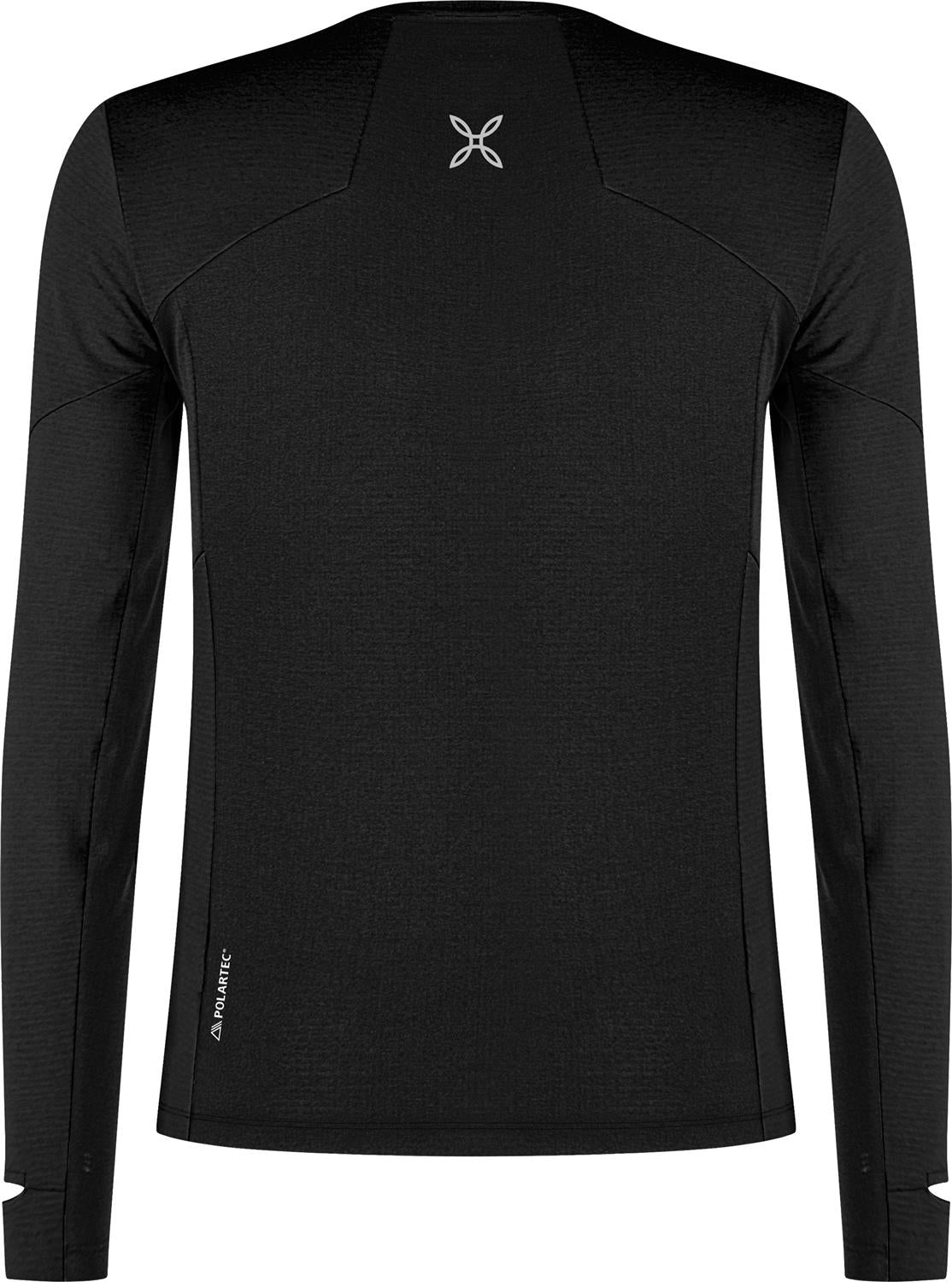 Montura - STRIDE POLARTEC L/S MAGLIA — BLACK — Vista posteriore 2