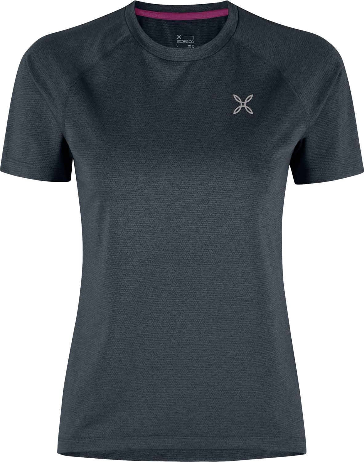 Montura - ALTAI T-SHIRT WOMAN — ANTRACITE — Vista frontale 1