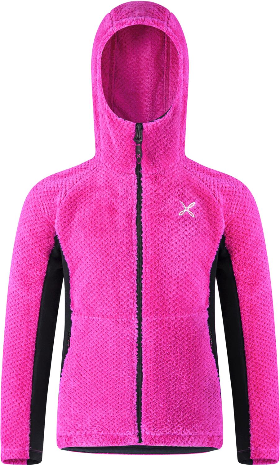Montura - SOFT PILE COLOR JACKET KIDS — INTENSE VIOLET — Vista frontale 1