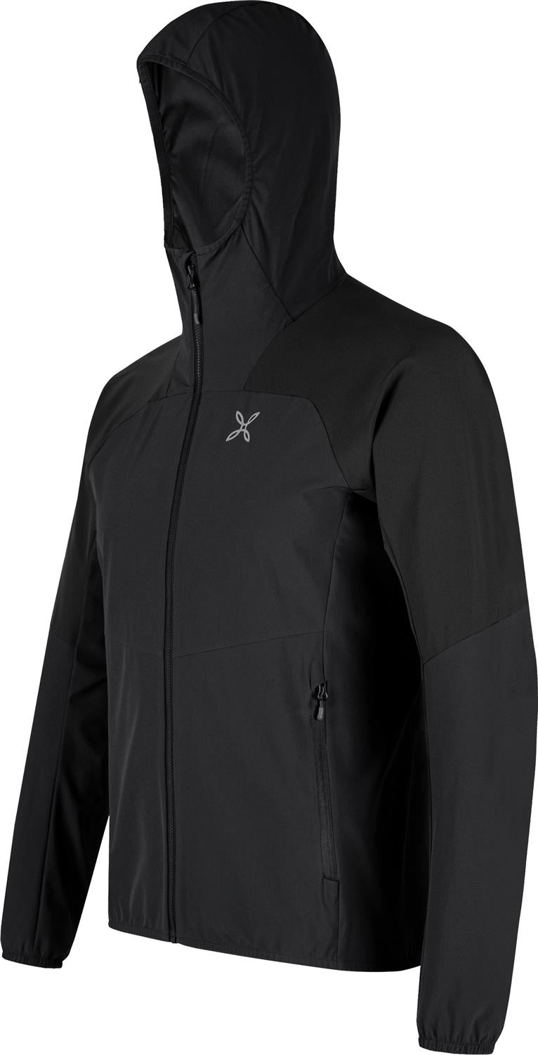 Montura - RISE HOODED JACKET — BLACK — Immagine 2