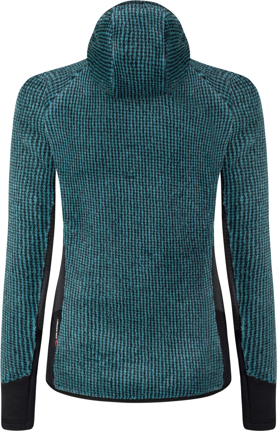 Montura - REMIX FLEECE JACKET WOMAN — CARE BLUE — Vista posteriore 3
