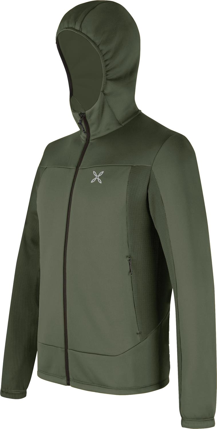 Montura - PULSE HOODED MAGLIA — VERDE SALVIA — Immagine 2