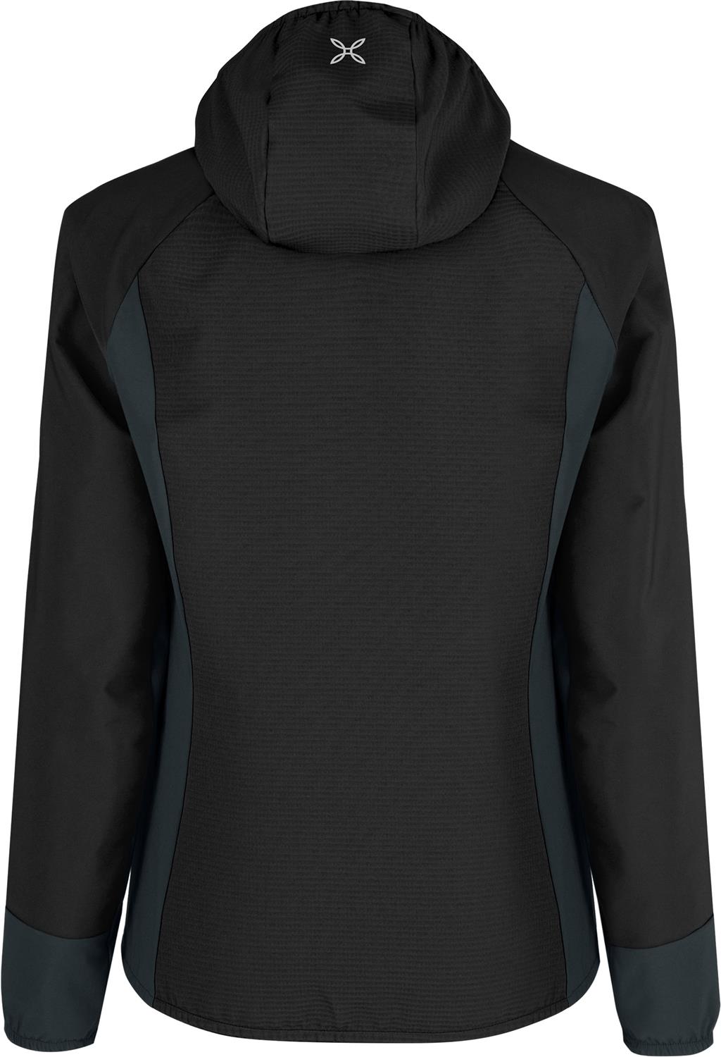 Montura - DOLOMITI WIND HOODED JACKET W. — BLACK/MELON — Vista posteriore 3
