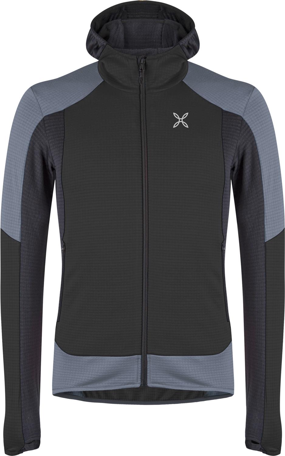Montura - STRETCH COLOR 2 MAGLIA — BLACK/PIOMBO — Vista frontale 1
