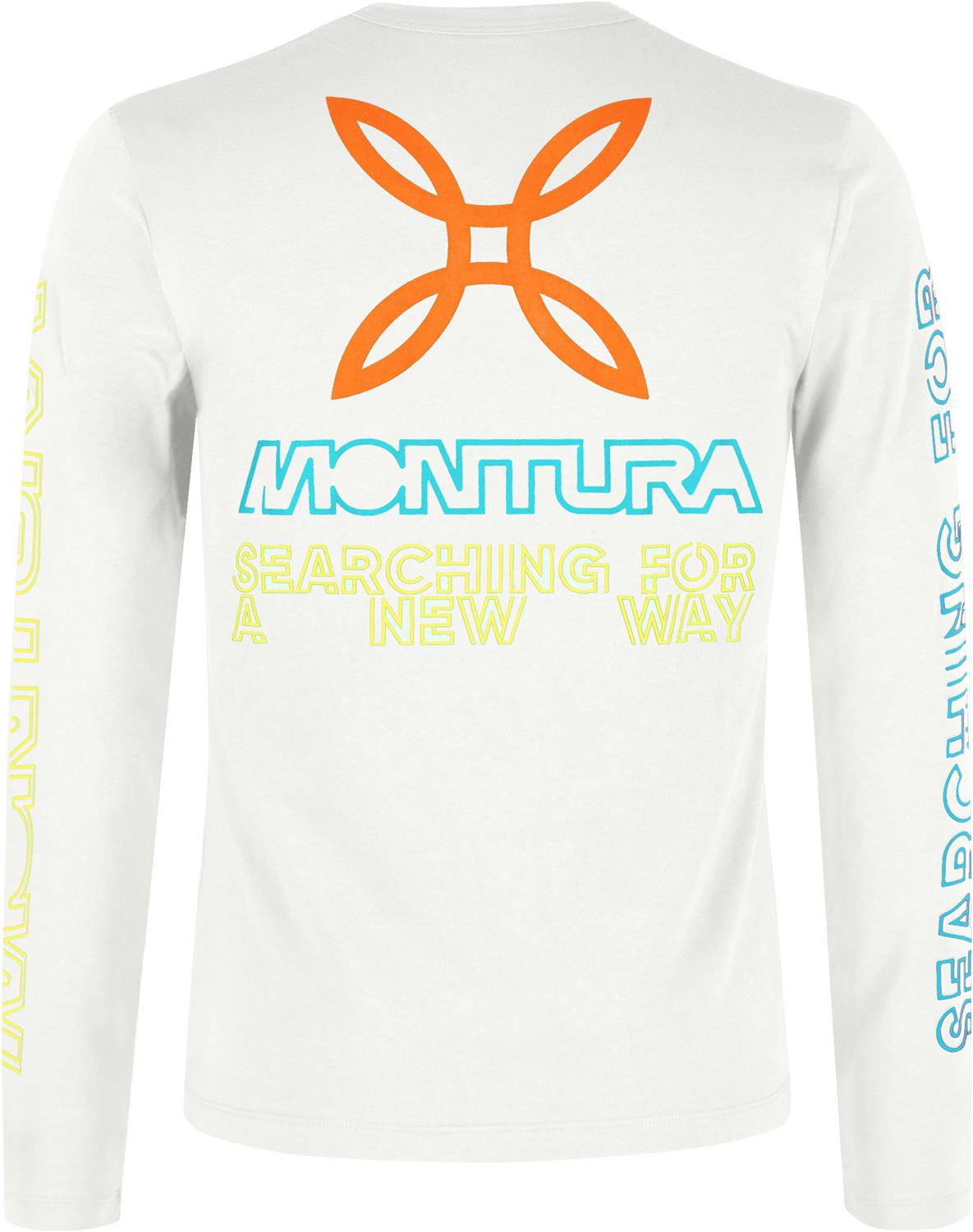 Montura - NEW WAY MAGLIA — WHITE — Vista posteriore 2