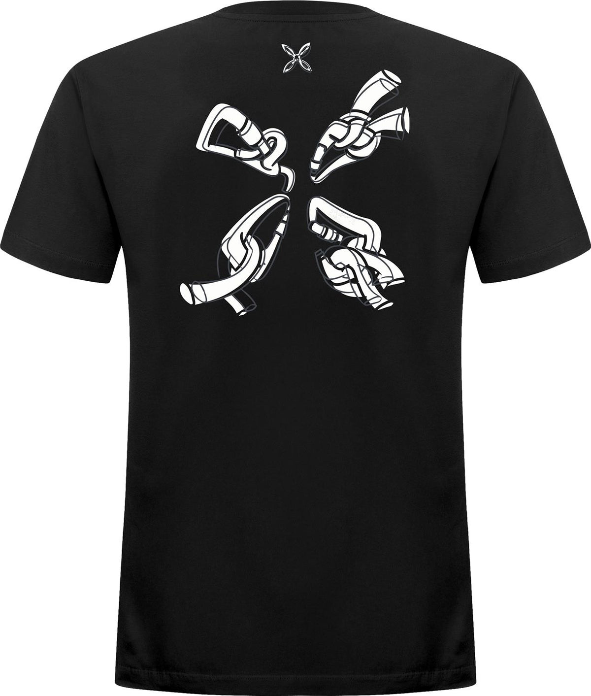 Montura - KNOTS T-SHIRT — BLACK — Vista posteriore 2