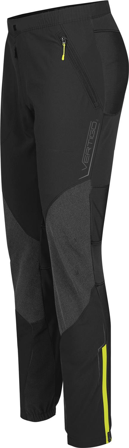 Montura - VERTIGO 2.0 PANTS — BLACK/SUNNY LIME — Immagine 2