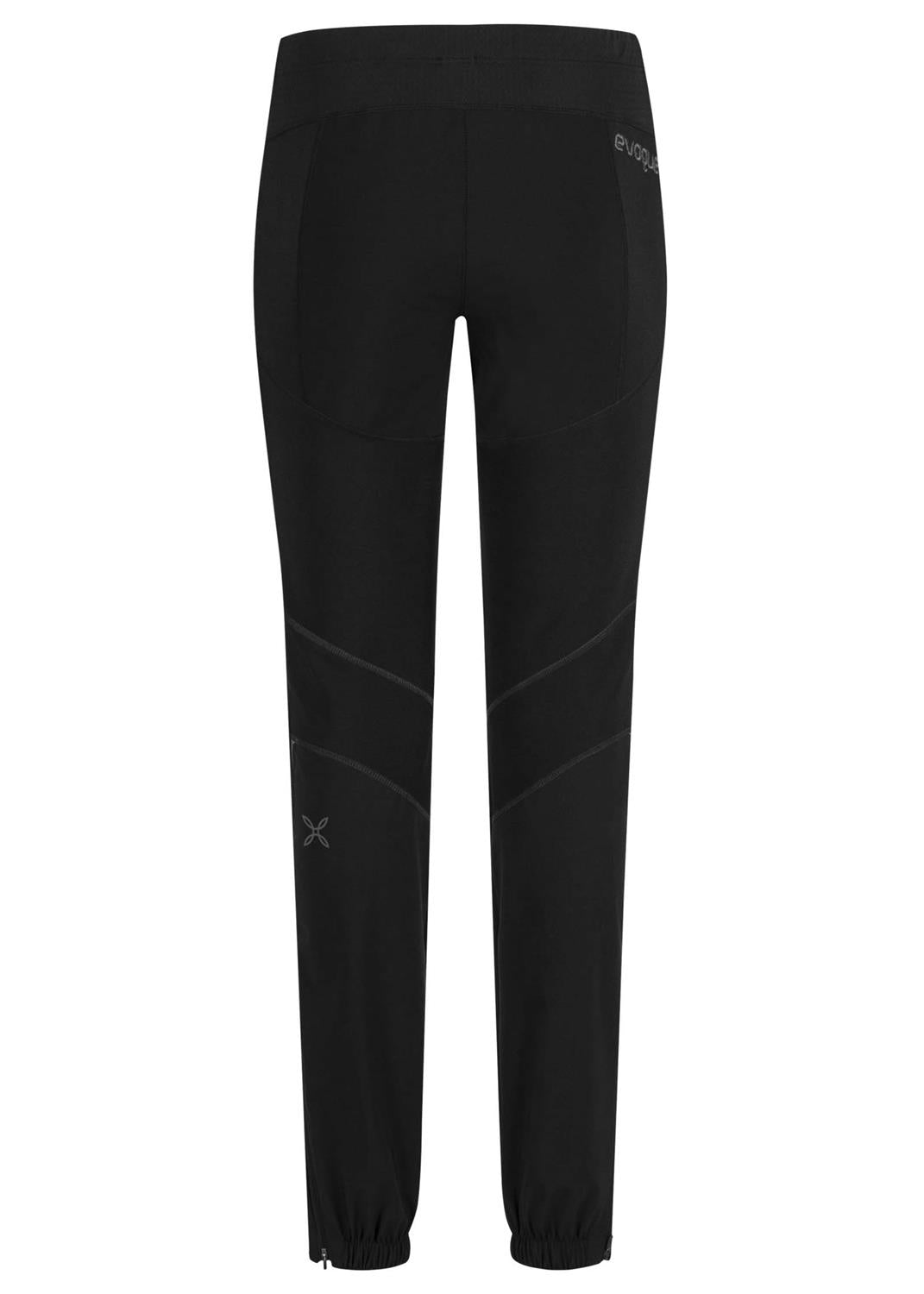 Montura - EVOQUE 2 PANTS WOMAN — BLACK — Vista posteriore 3