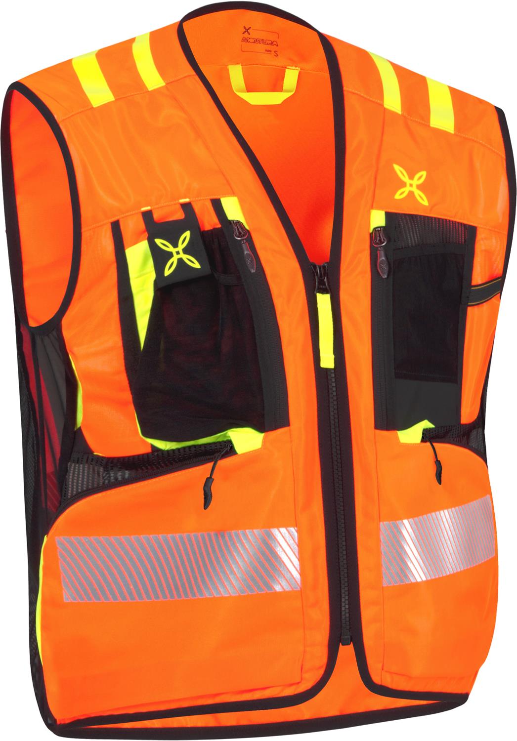 Montura - OPERATOR BASIC 2.0 VEST — ARANCIO FLUO/GIALLO FLUO — Immagine 2