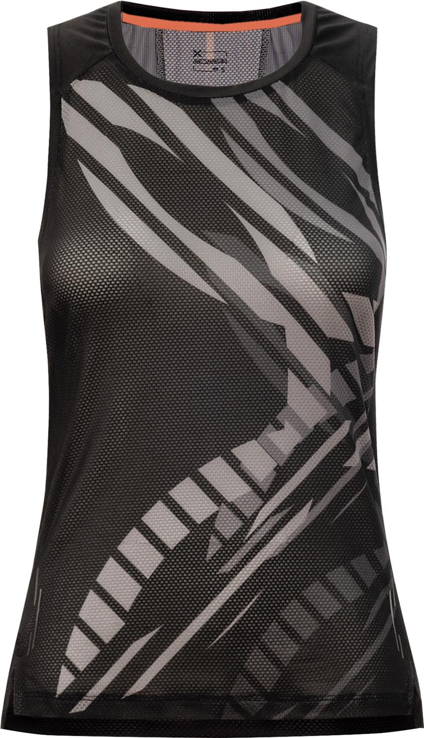 Montura - SHADOW GRAPHIC CANOTTA WOMAN — BLACK/ANTRACITE — Vista frontale 1