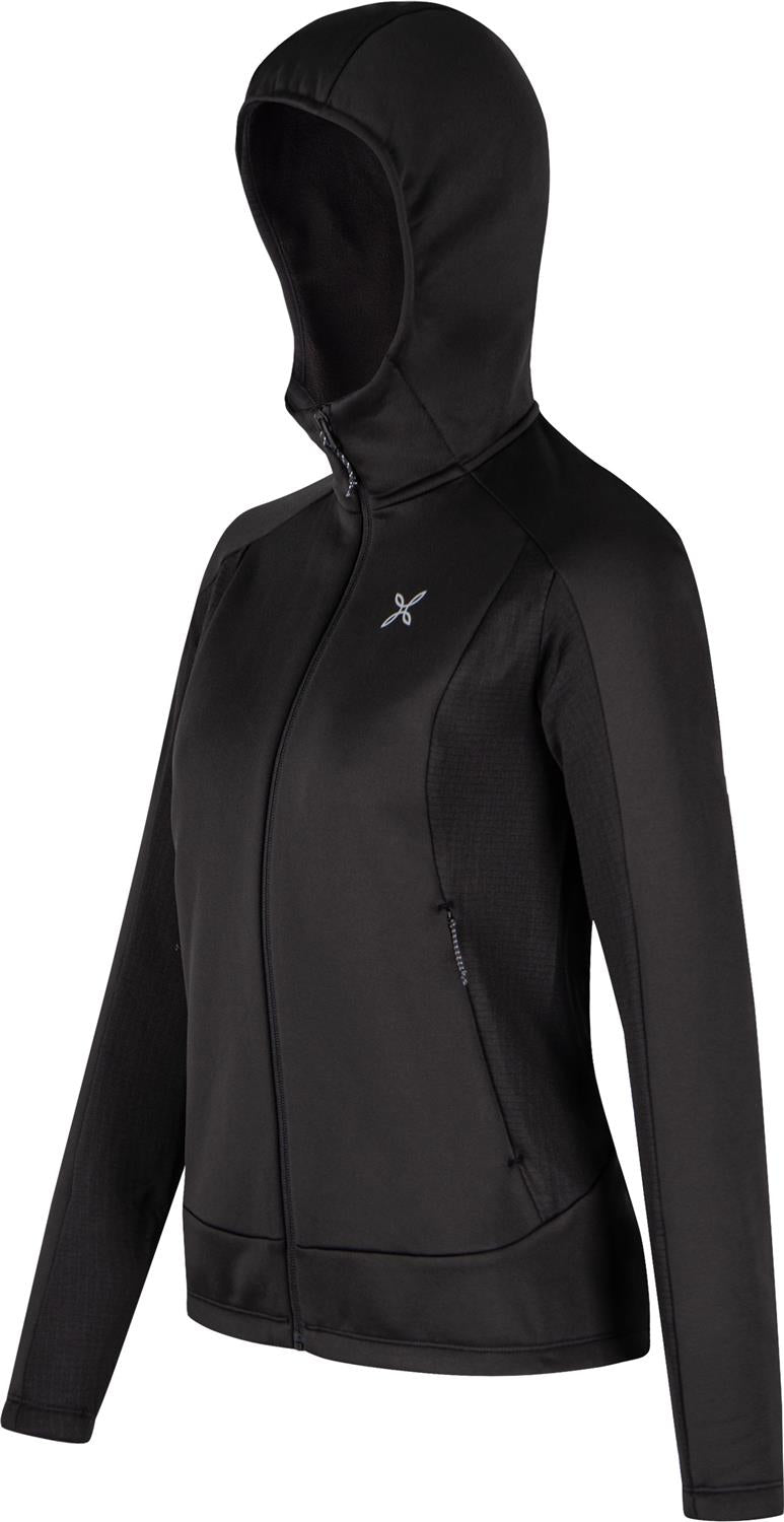 Montura - PULSE HOODED MAGLIA WOMAN — BLACK — Immagine 2