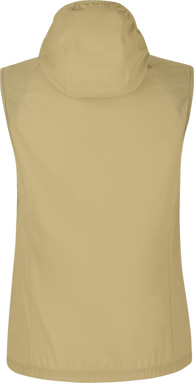 Montura - RISE HOODED VEST WOMAN — DESERT BEIGE/MELON — Vista posteriore 3
