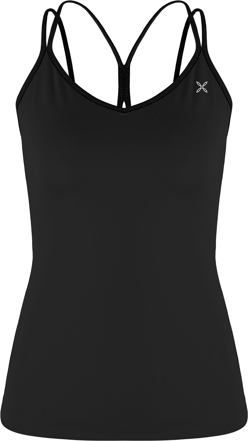Montura - CRIMP CROSS CANOTTA WOMAN — BLACK — Vista frontale 1