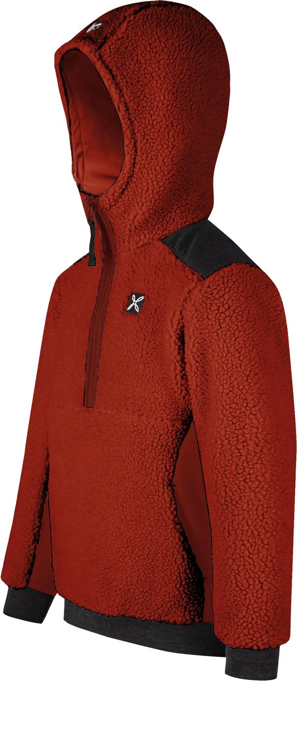 Montura - SHERPA HALF ZIP MAGLIA KIDS — TOBACCO — Immagine 2