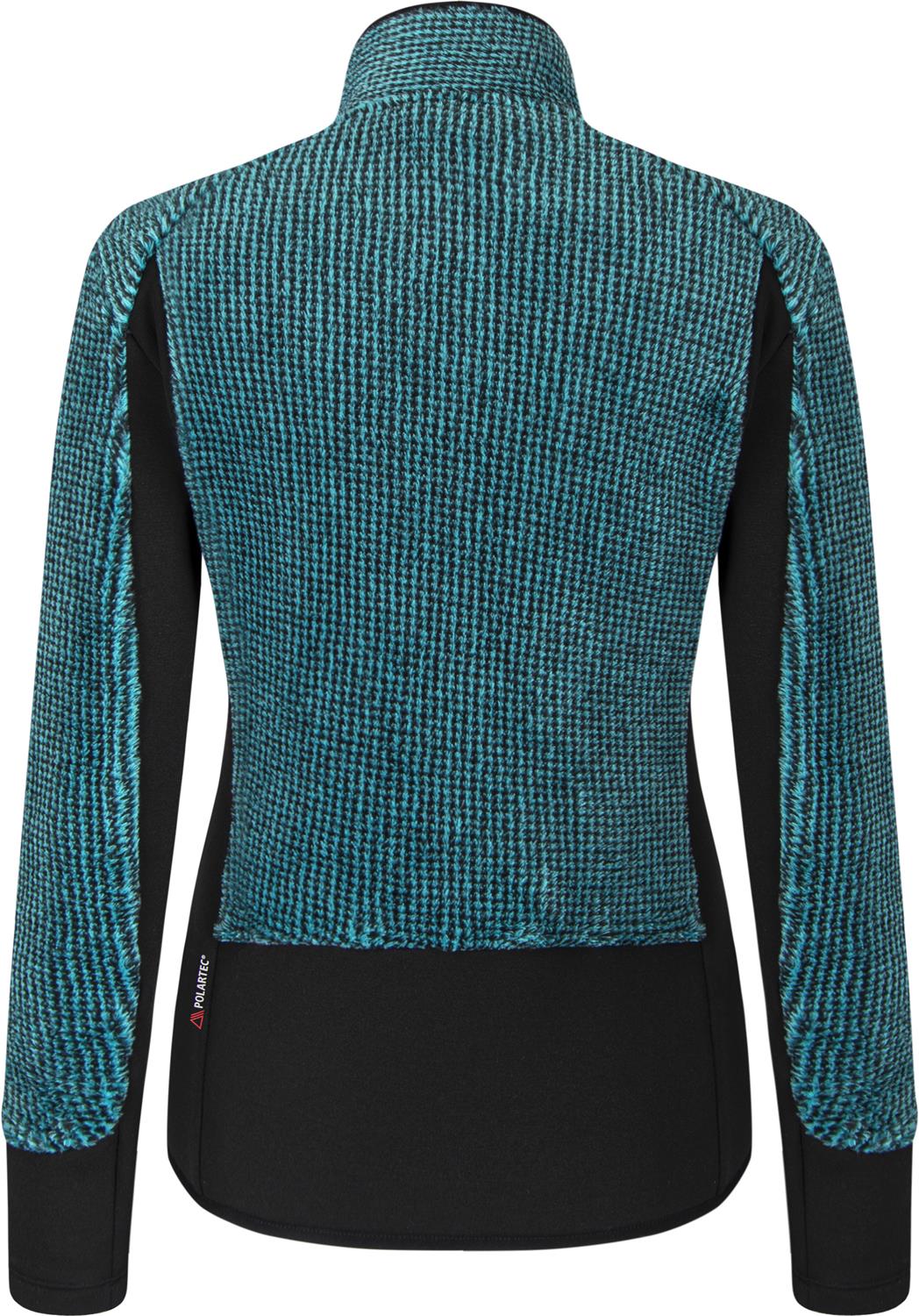 Montura - ICE BLINK JACKET WOMAN — CARE BLUE — Vista posteriore 3