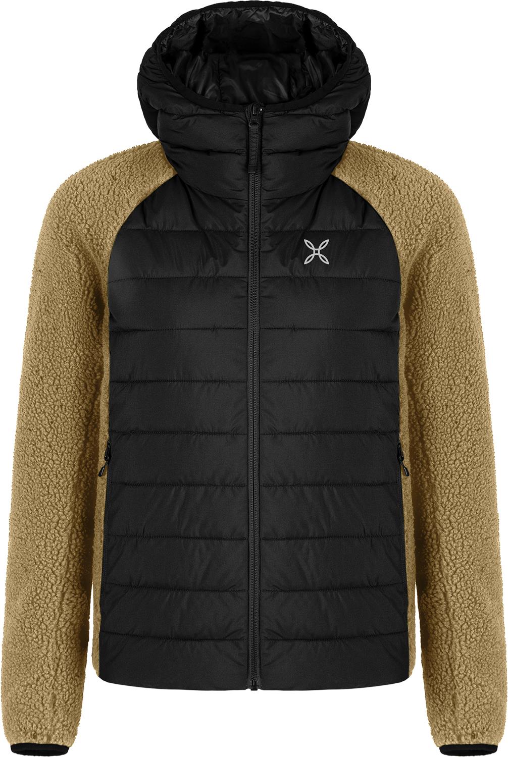 Montura - SHERPA HYBRID JACKET WOMAN — DESERT BEIGE — Vista frontale 1
