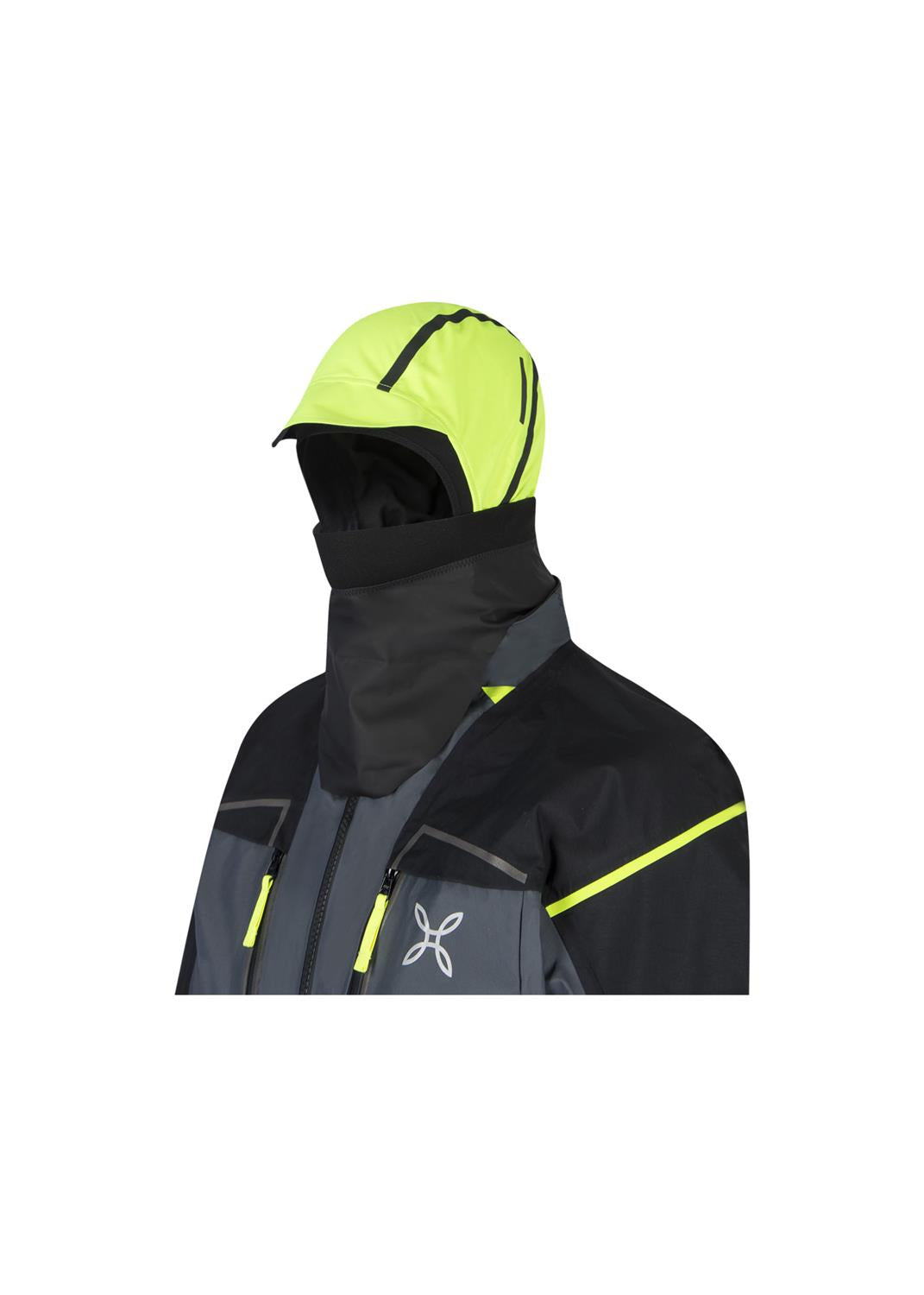 Montura - GARGANO 2.0 JACKET — PIOMBO/GIALLO FLUO — Immagine 5