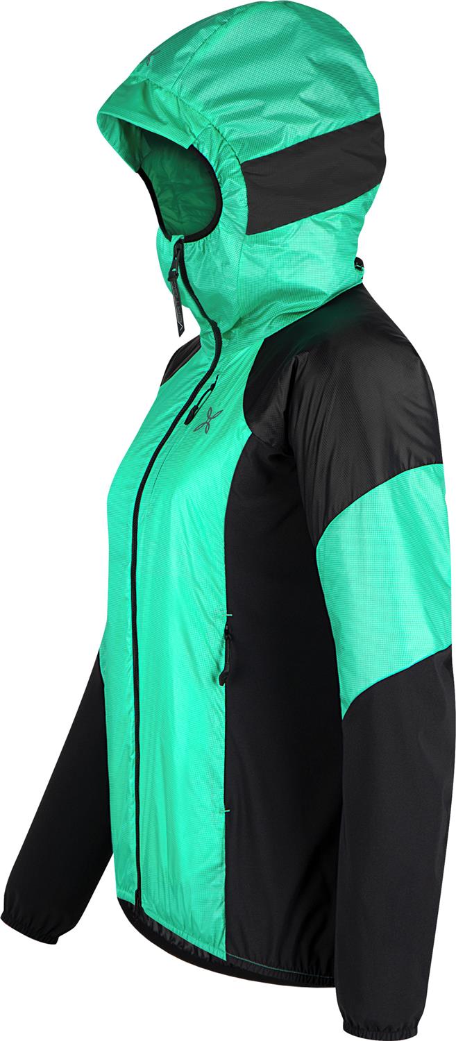 Montura - VERTIGO COMF. HOODED JKT WOM. — BRIGHT TEAL — Immagine 2