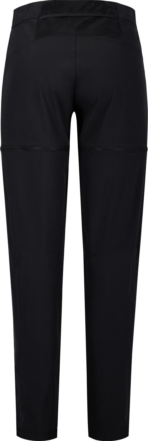 Montura - RISE ZIP OFF PANTS WOMAN — BLACK — Vista posteriore 4