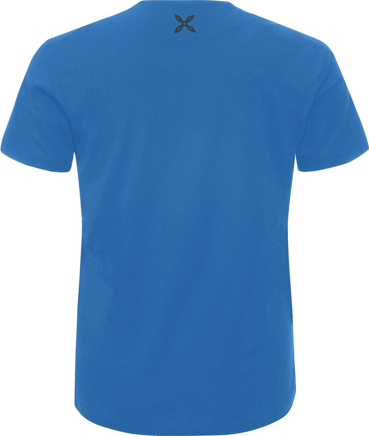 Montura - LOGO MERINO T-SHIRT — B.BLUE — Vista posteriore 2
