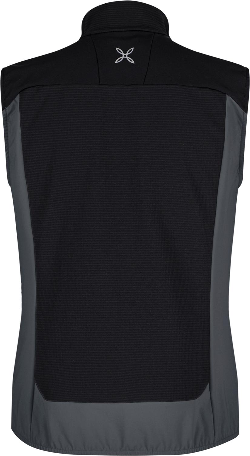 Montura - DOLOMITI WIND VEST — BLACK/ANTRACITE — Vista posteriore 2