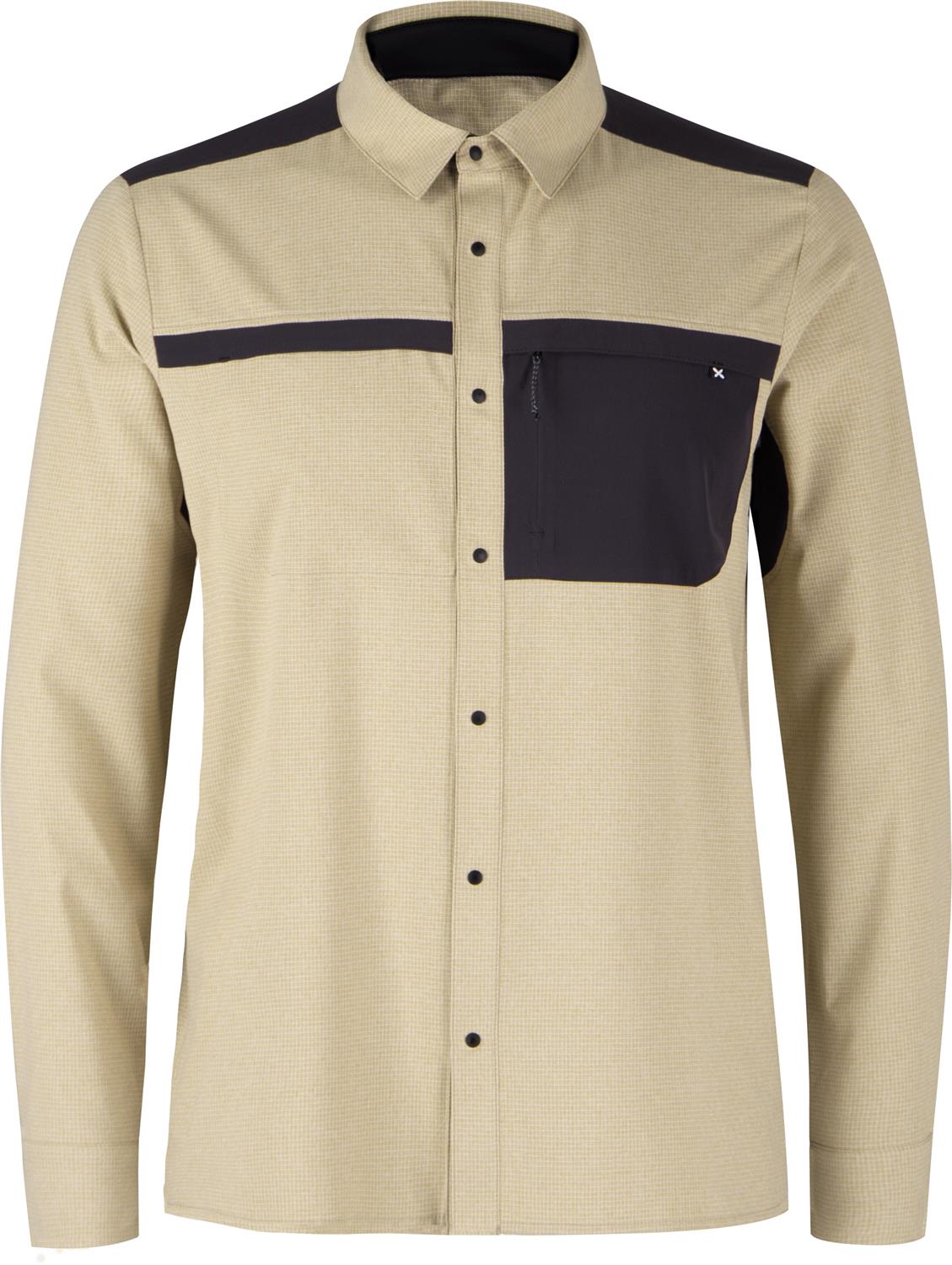 Montura - MIX L/S SHIRT — DESERT BEIGE — Vista frontale 1