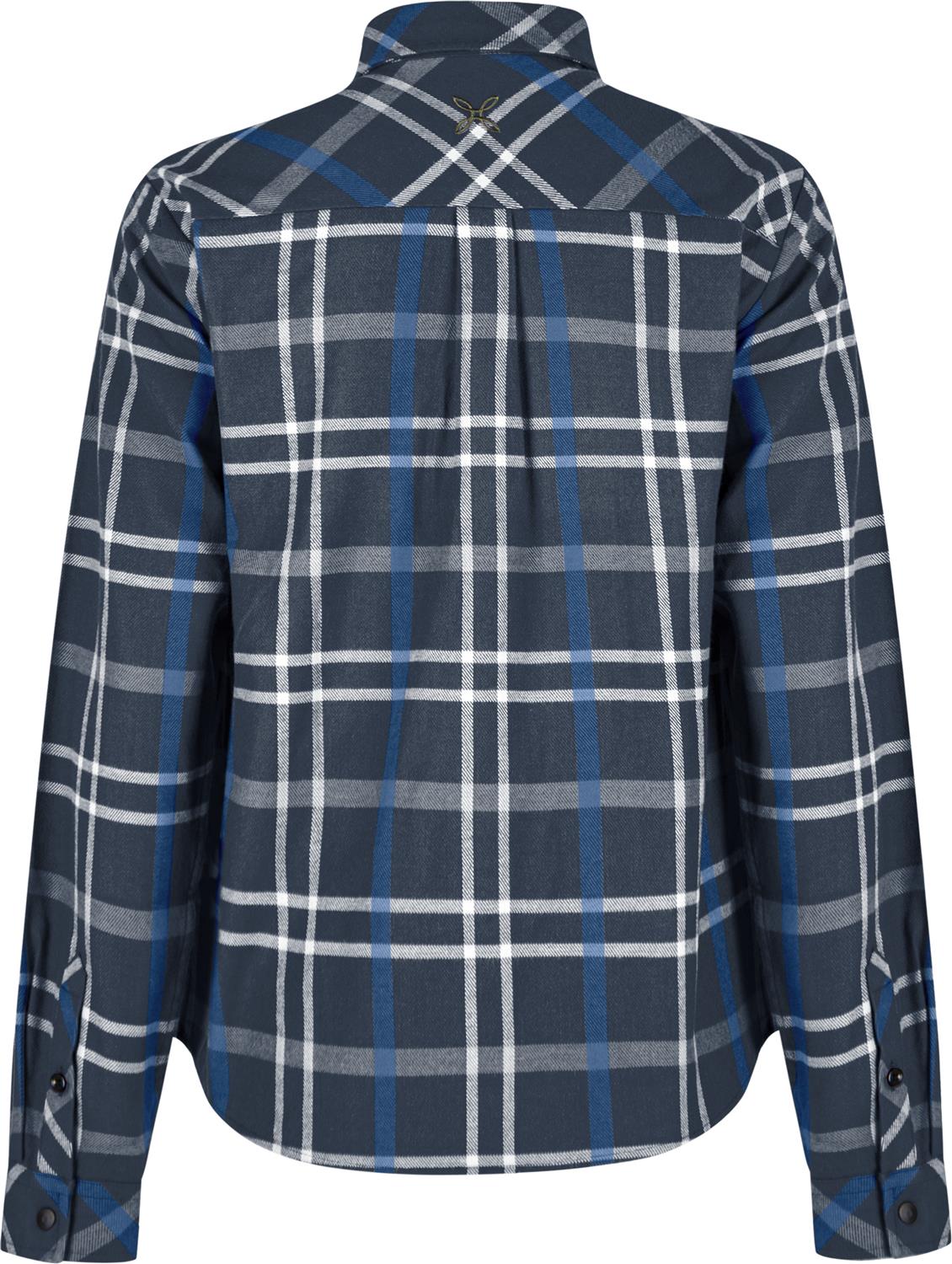 Montura - CHECK SHIRT WOMAN — BLUEBERRY — Vista posteriore 2