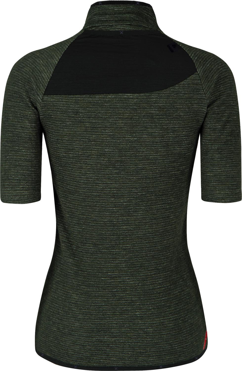 Montura - VERSANTE MERINO T-SHIRT WOMAN — VERDE SALVIA — Vista posteriore 2