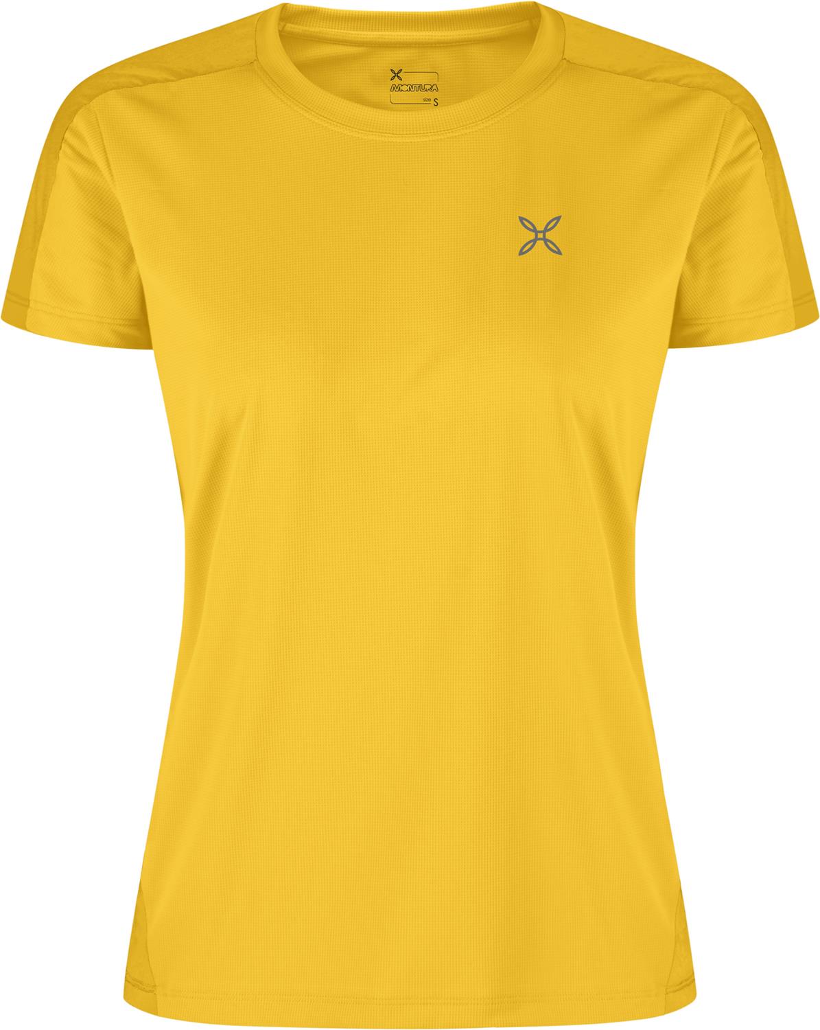 Montura - HADE T-SHIRT WOMAN — MUSTARD — Vista frontale 1