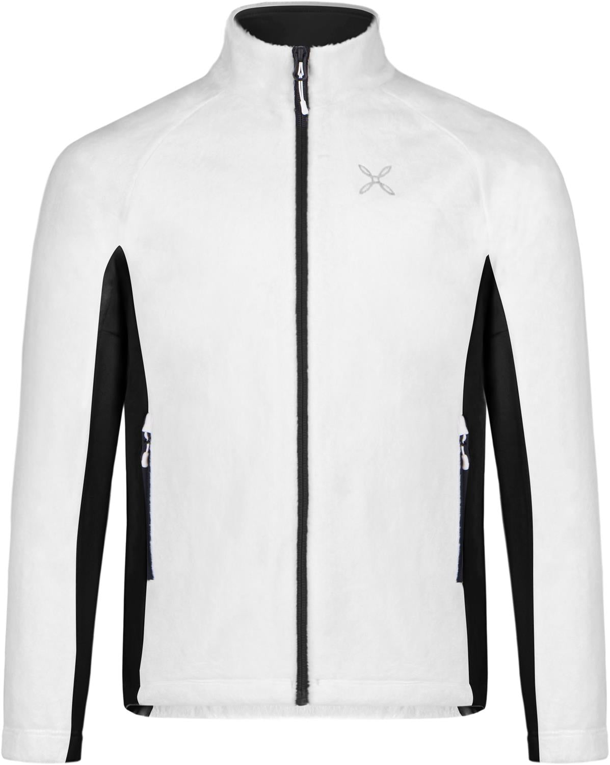 Montura - SOFT PILE MAGLIA KIDS — WHITE/BLACK — Vista frontale 1
