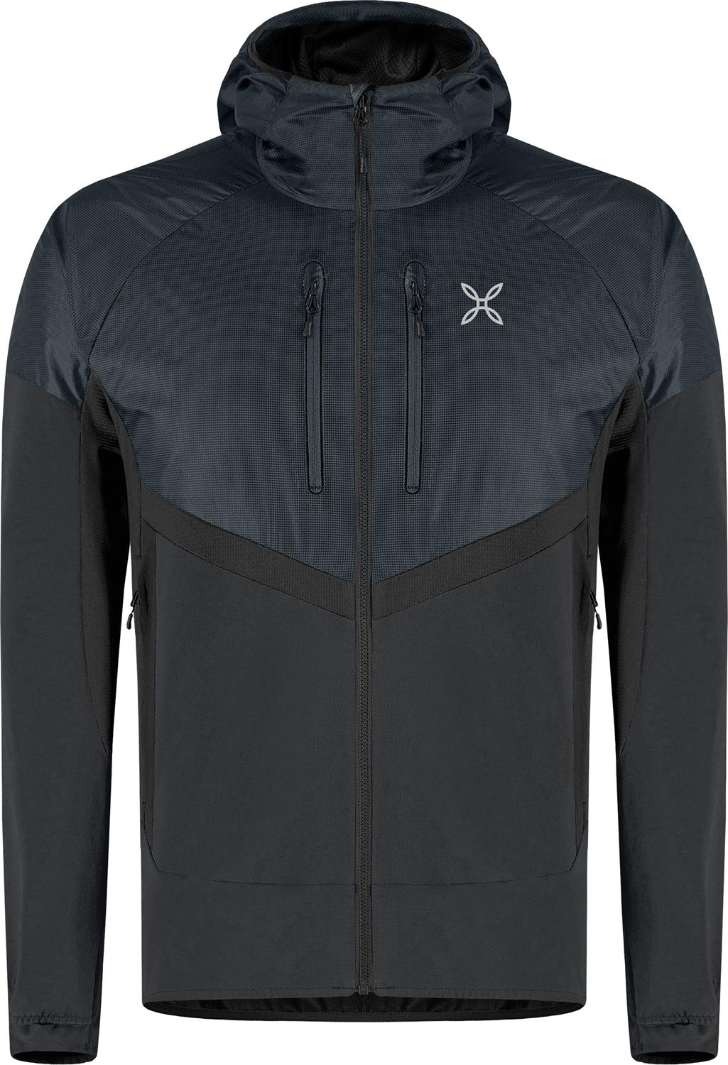 Montura - SPITZE HYBRID JACKET — ARDESIA/PIOMBO — Vista frontale 1
