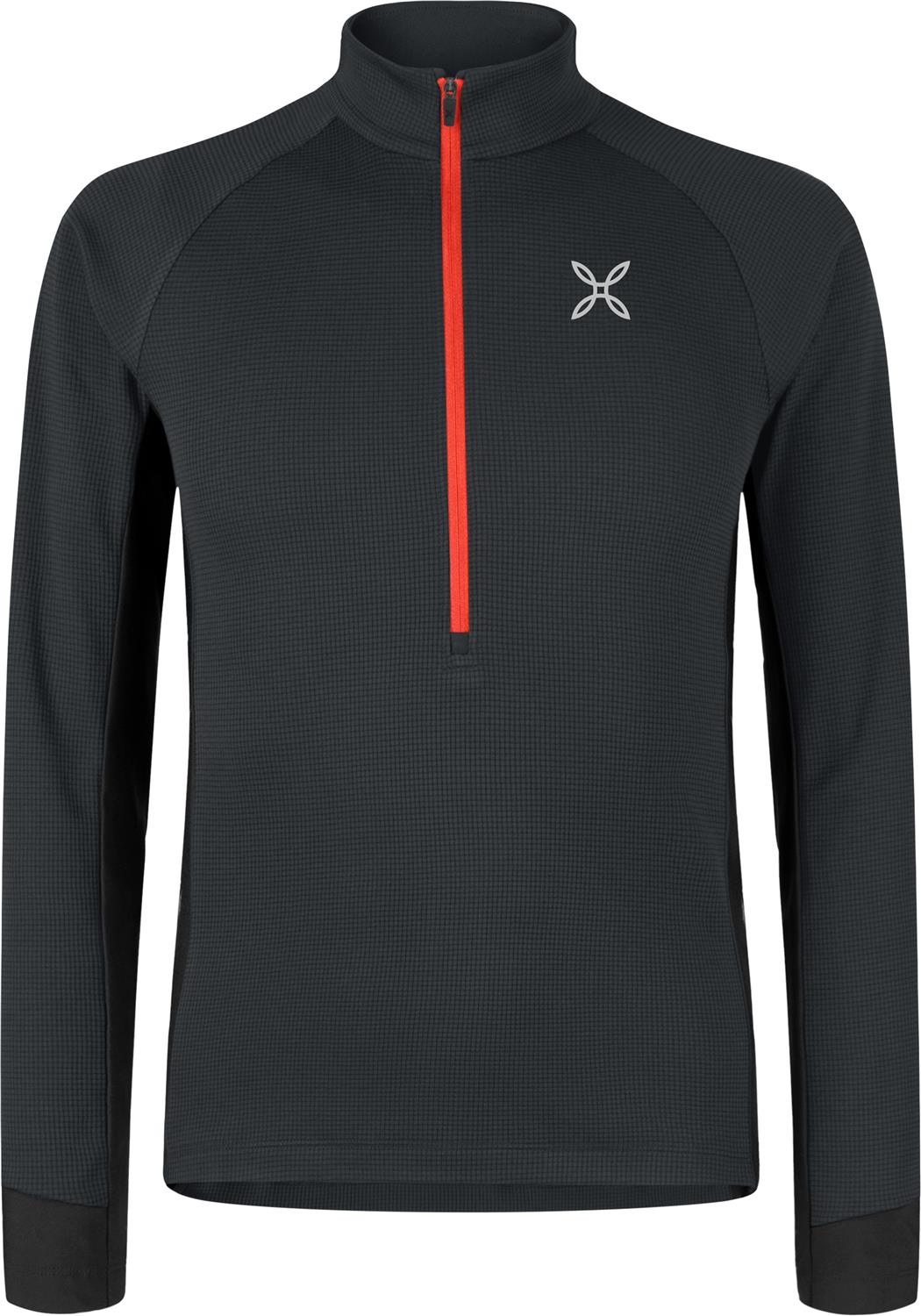 Montura - THERMIC 2 MAGLIA — ANTRACITE/ORANGE — Vista frontale 1