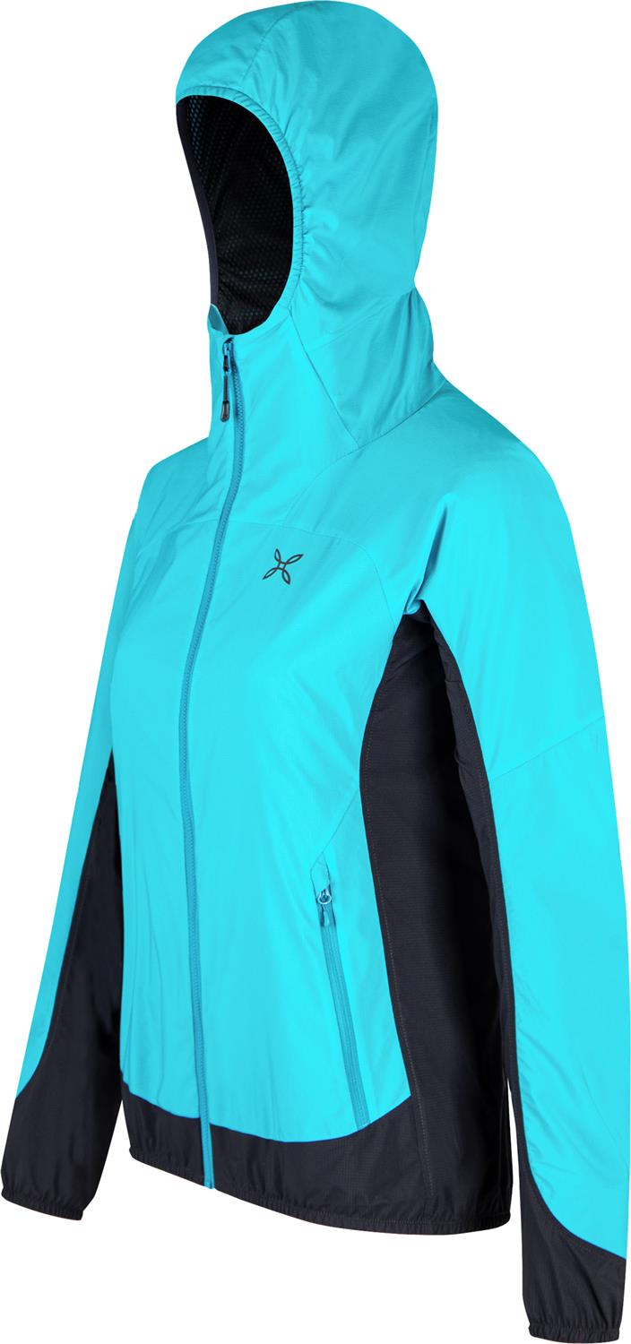 Montura - RISE OCTA HOODED JACKET WOMAN — TURQUOISE/ANTRACITE — Immagine 2