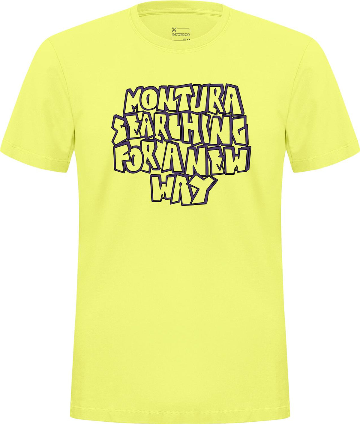 Montura - KNOTS T-SHIRT — SUNNY LIME — Vista frontale 1